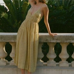 NWT Doen Irina Dress in Moonflower Floral Sz S